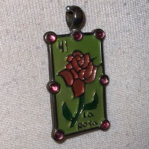 Lotería La Rosa pendant